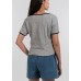 Square Neck With Button Top